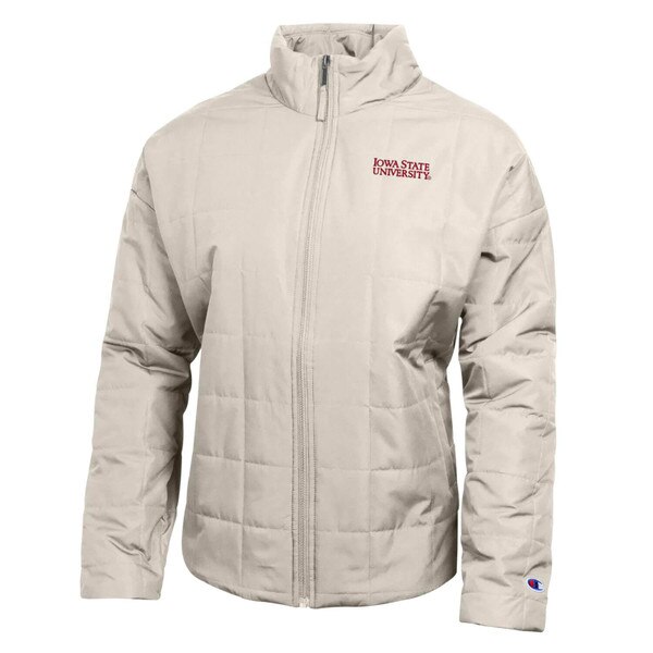 Champion Women's Iowa State University Ivory Lightweight Puffer Jacket vendor image